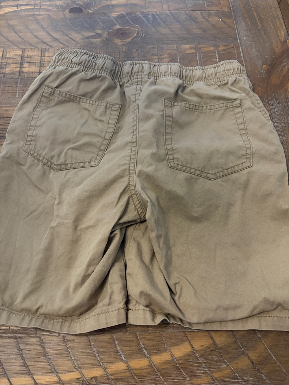 Cat & Jack boys Drawstring Shorts - Rust and Tan - Picture 5 of 5